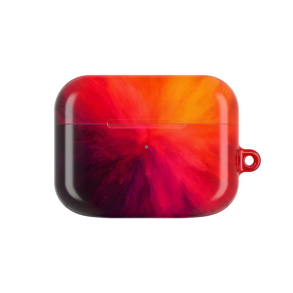 AirPod Case — Red Orange Nebula Protective Cover