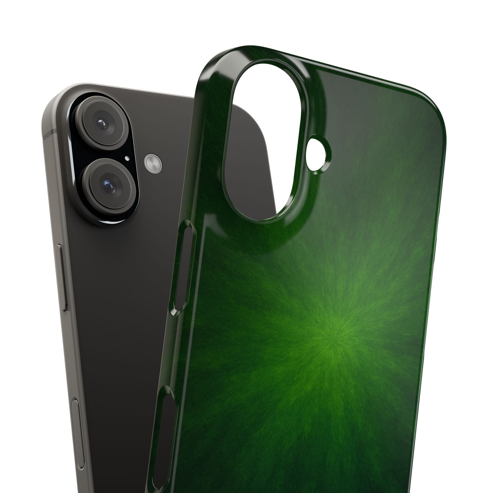 Slim Phone Case — Emerald Burst Gradient Slim Case