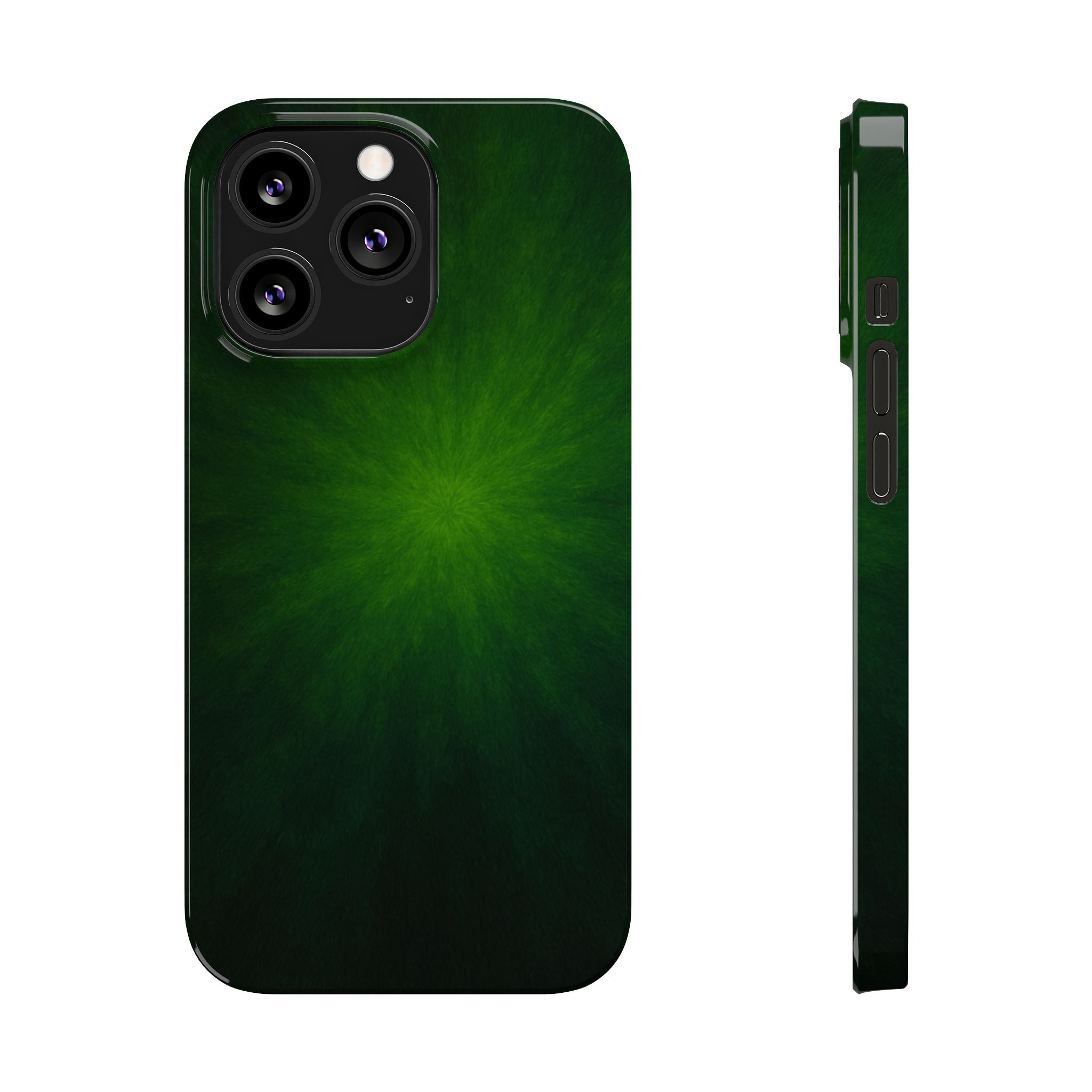 Slim Phone Case — Emerald Burst Gradient Slim Case