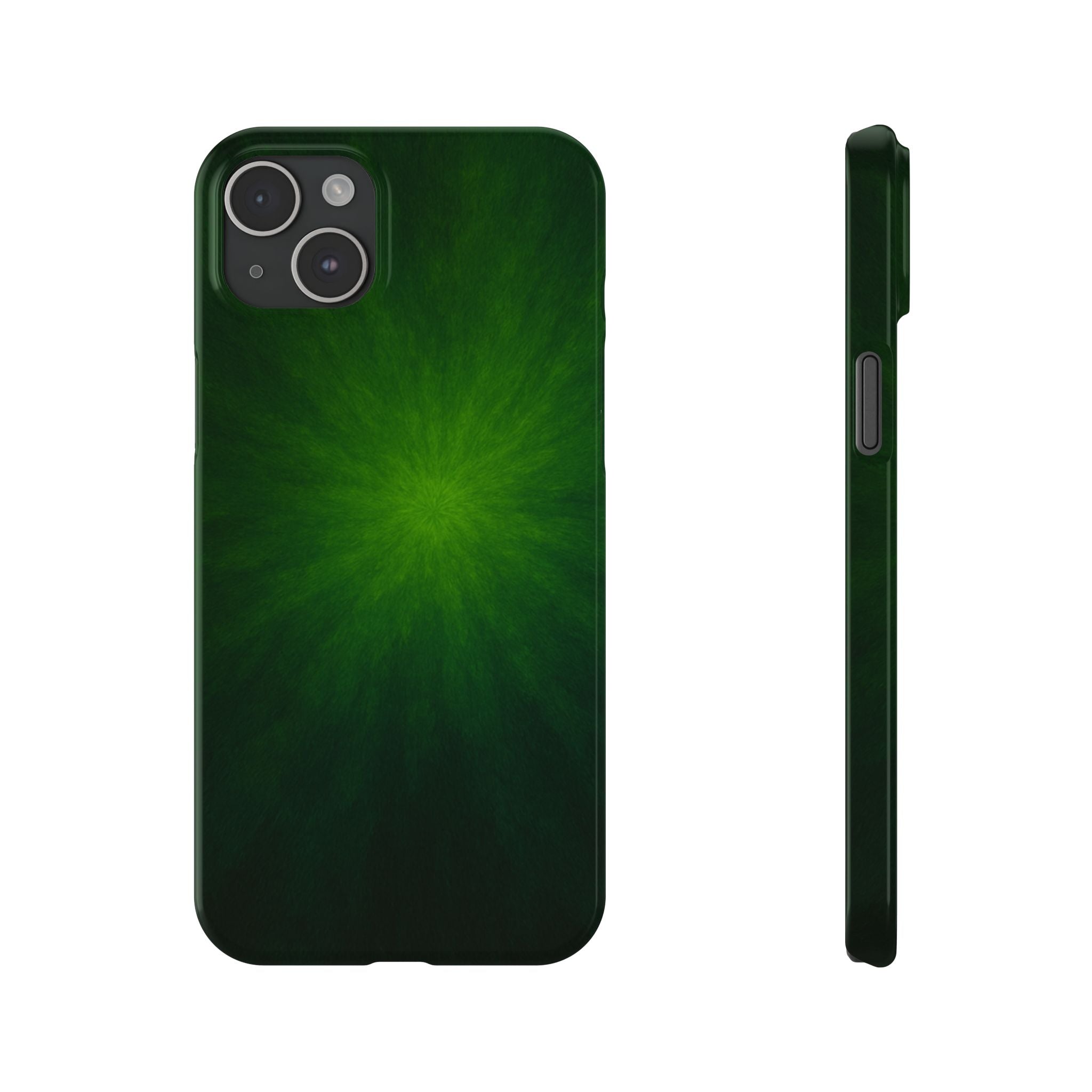 Slim Phone Case — Emerald Burst Gradient Slim Case