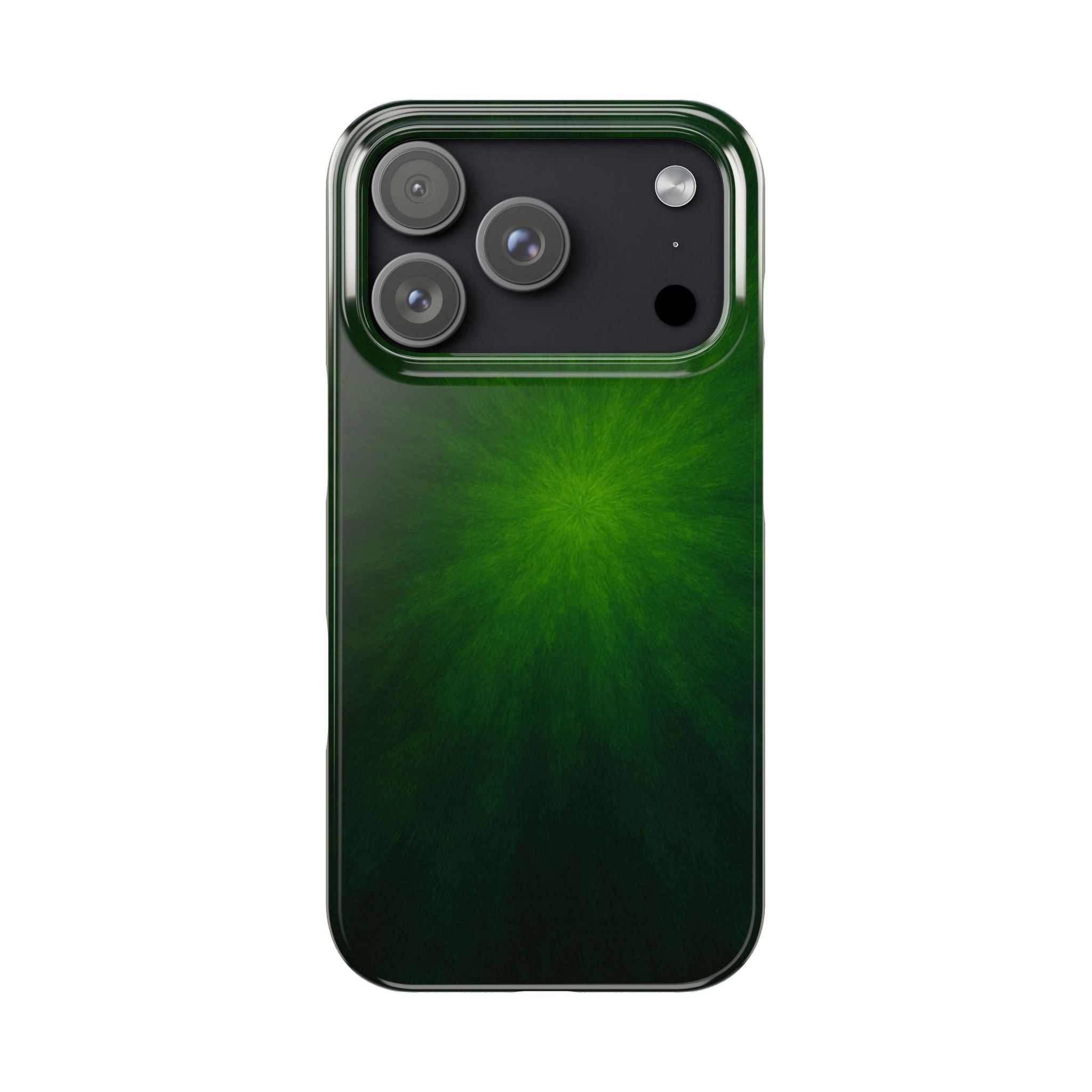 Slim Phone Case — Emerald Burst Gradient Slim Case