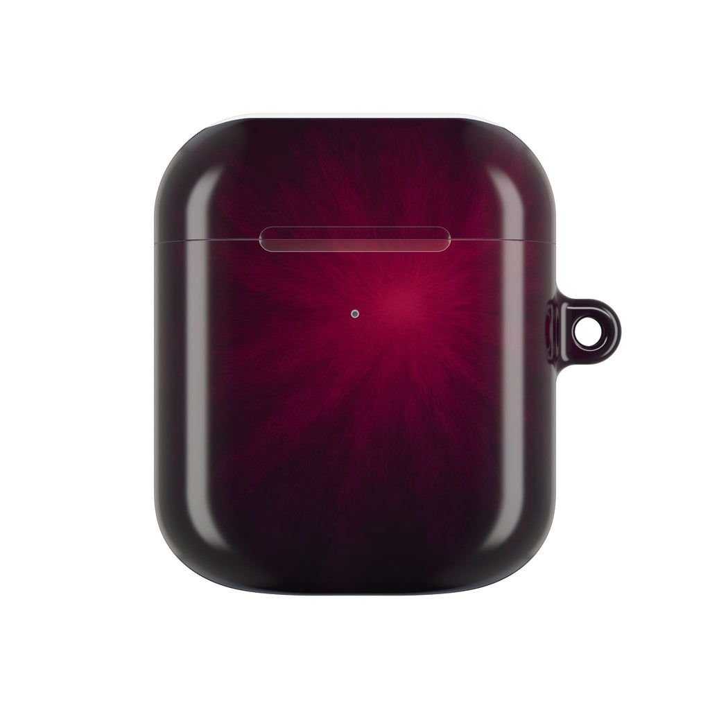 Burgundy Burst AirPod Case
