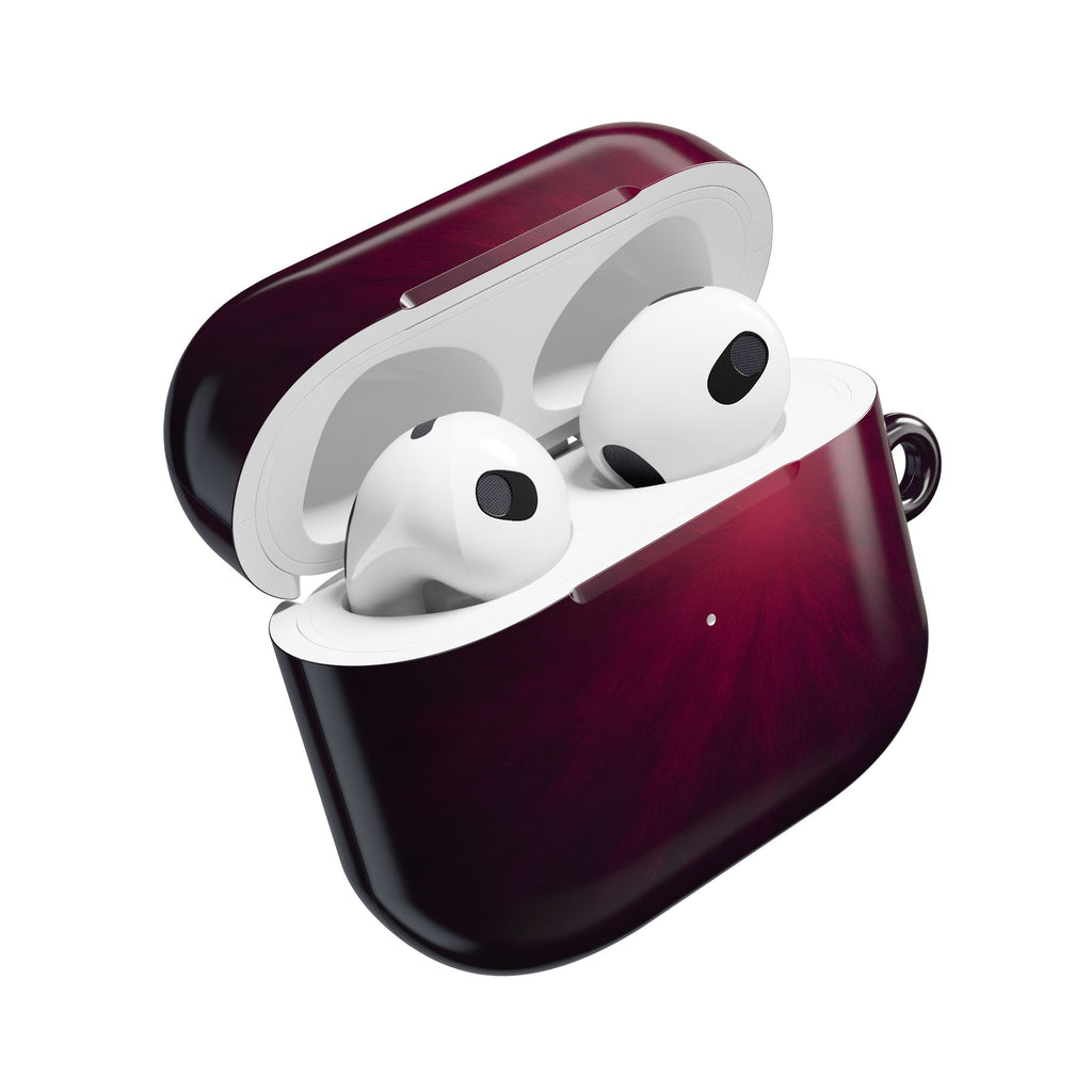 Burgundy Burst AirPod Case
