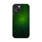 Slim Phone Case — Emerald Burst Gradient Slim Case