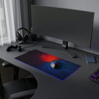 RGB Nebula LED Gaming Mouse Pad — Extended Desk Mat for PC Gamers