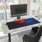 RGB Nebula LED Gaming Mouse Pad — Extended Desk Mat for PC Gamers