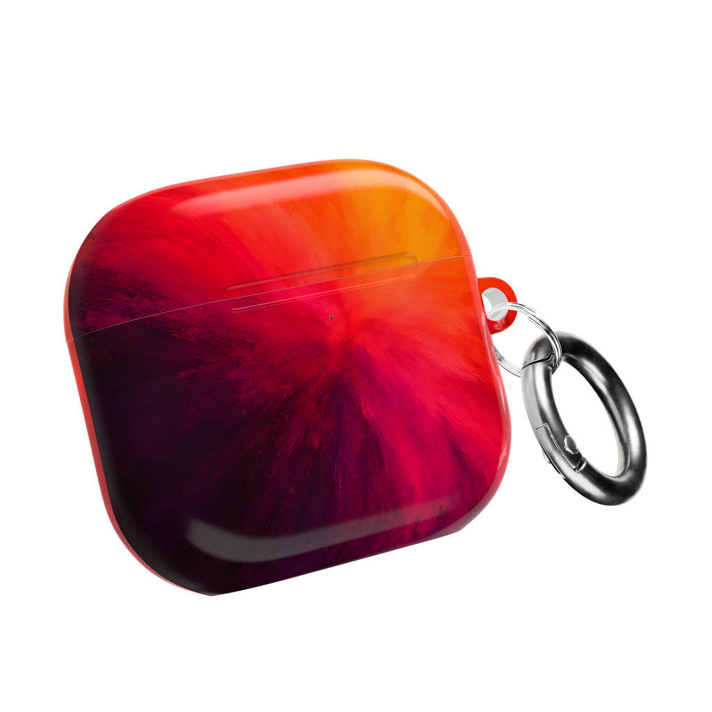 AirPod Case — Red Orange Nebula Protective Cover