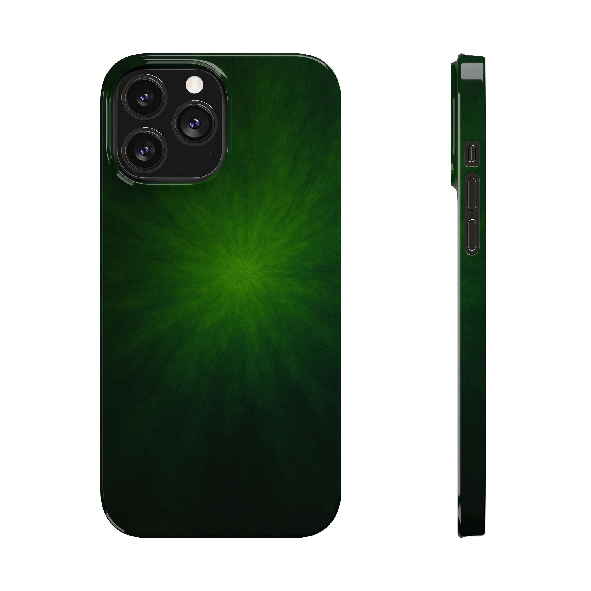 Slim Phone Case — Emerald Burst Gradient Slim Case