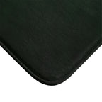 Emerald Glow Bath Mat — Soft Non-Slip Bathroom Rug with Subtle Green Radiant Center