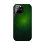 Slim Phone Case — Emerald Burst Gradient Slim Case