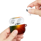 AirPod Case — Red Orange Green Nebula Protective Charging Case