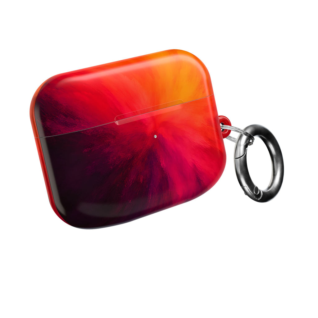 AirPod Case — Red Orange Nebula Protective Cover