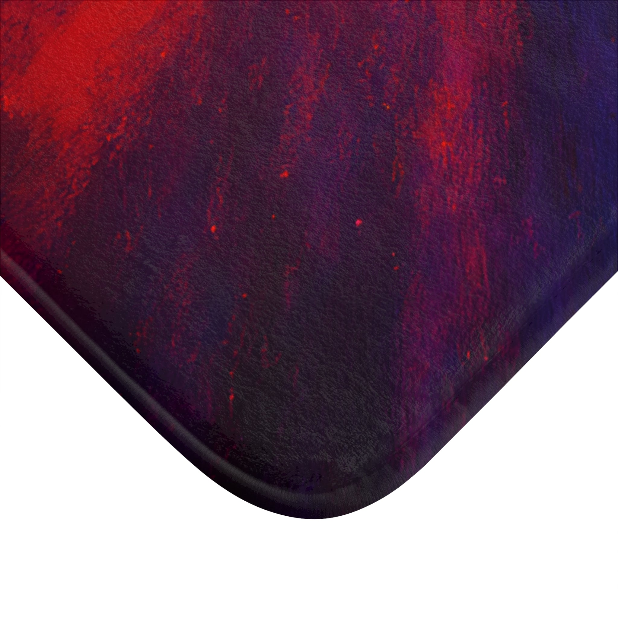 Rainbow Burst Bath Mat — Colorful Abstract Bathroom Rug