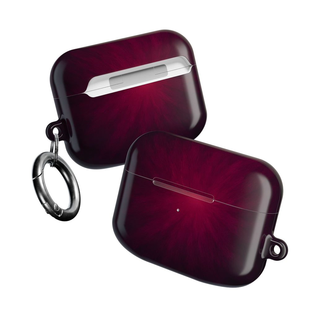 Burgundy Burst AirPod Case