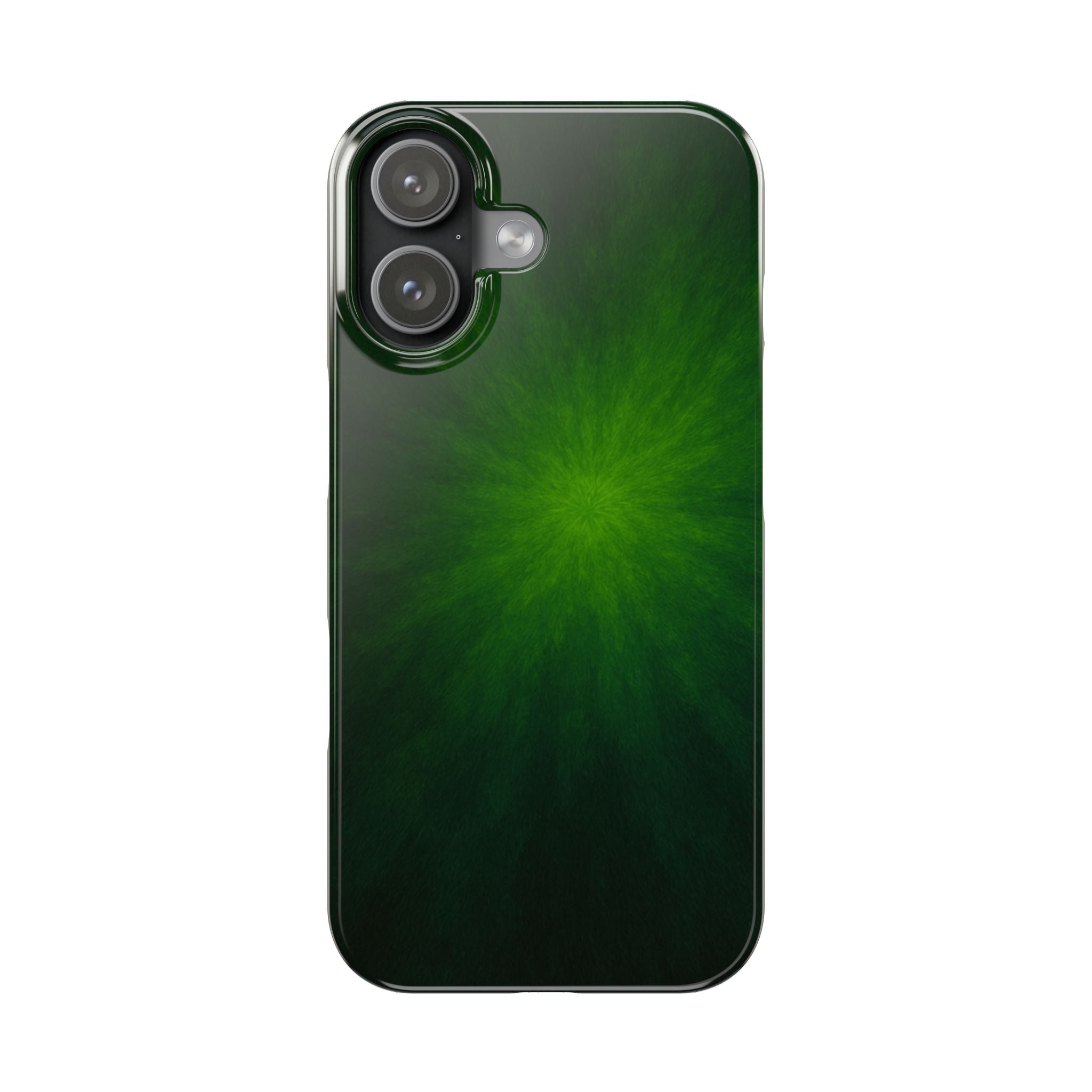 Slim Phone Case — Emerald Burst Gradient Slim Case