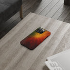 Autumn Burst Slim Phone Case — Fall Color Explosion Phone Cover