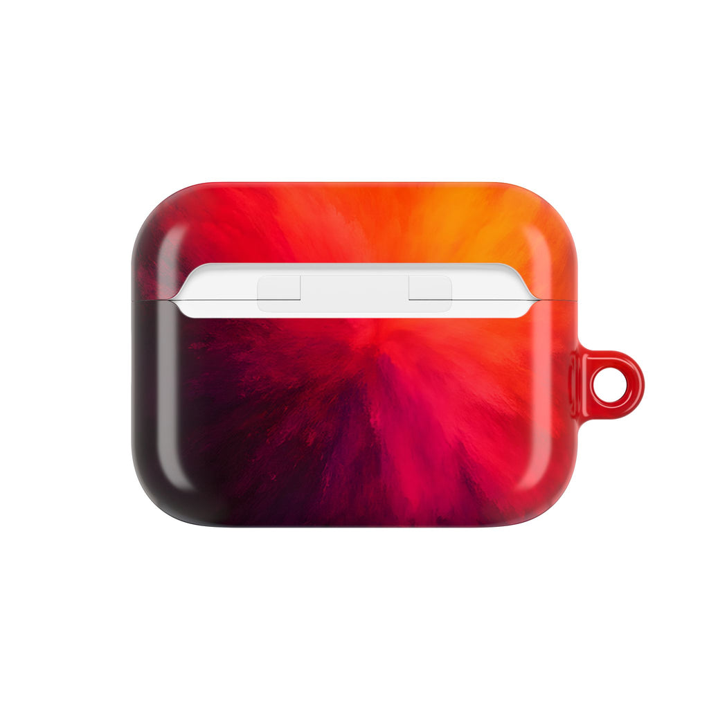 AirPod Case — Red Orange Nebula Protective Cover