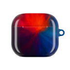 AirPod Case — Vivid Red & Blue Nebula Protective Cover