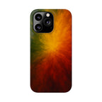 Autumn Burst Slim Phone Case — Fall Color Explosion Phone Cover