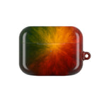 AirPod Case — Red Orange Green Nebula Protective Charging Case