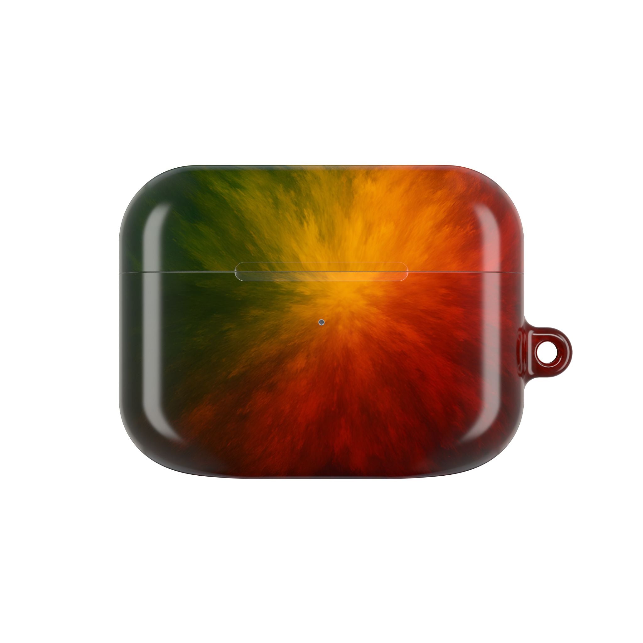 AirPod Case — Red Orange Green Nebula Protective Charging Case