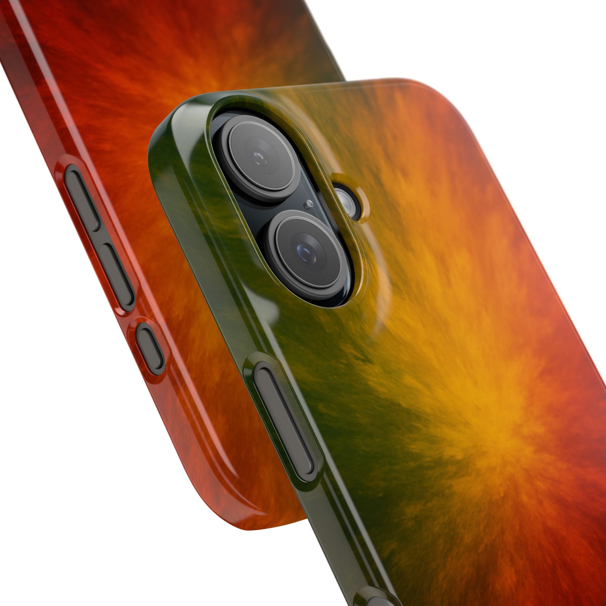 Autumn Burst Slim Phone Case — Fall Color Explosion Phone Cover