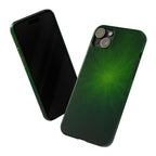 Slim Phone Case — Emerald Burst Gradient Slim Case