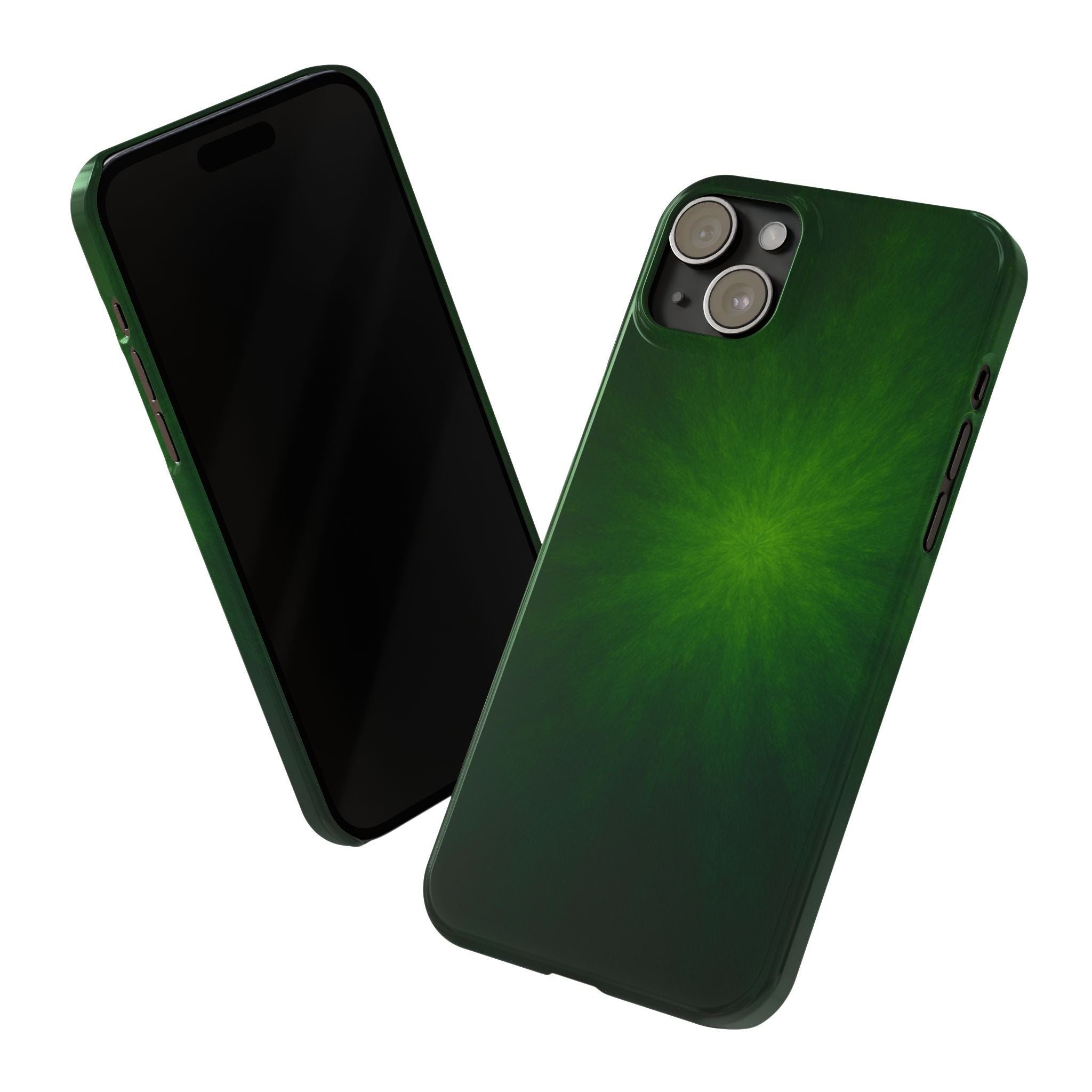 Slim Phone Case — Emerald Burst Gradient Slim Case