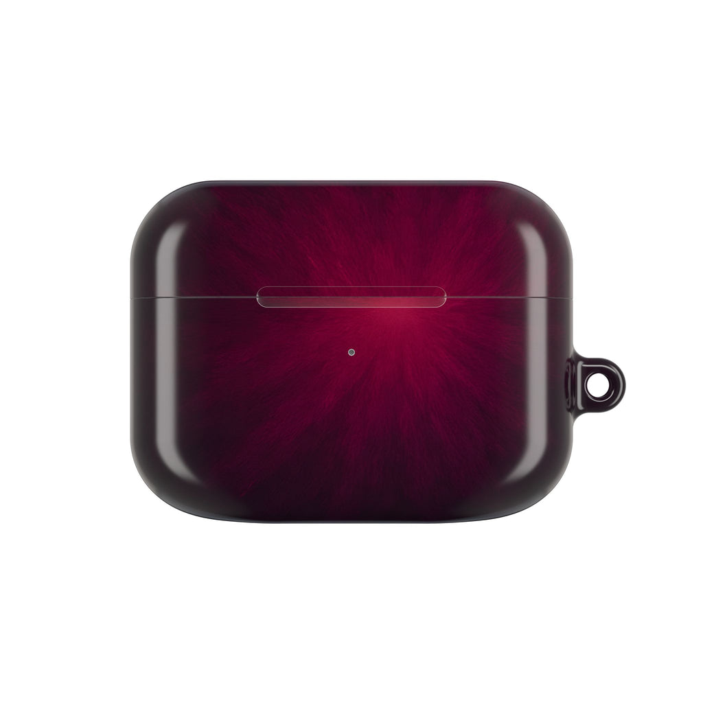 Burgundy Burst AirPod Case