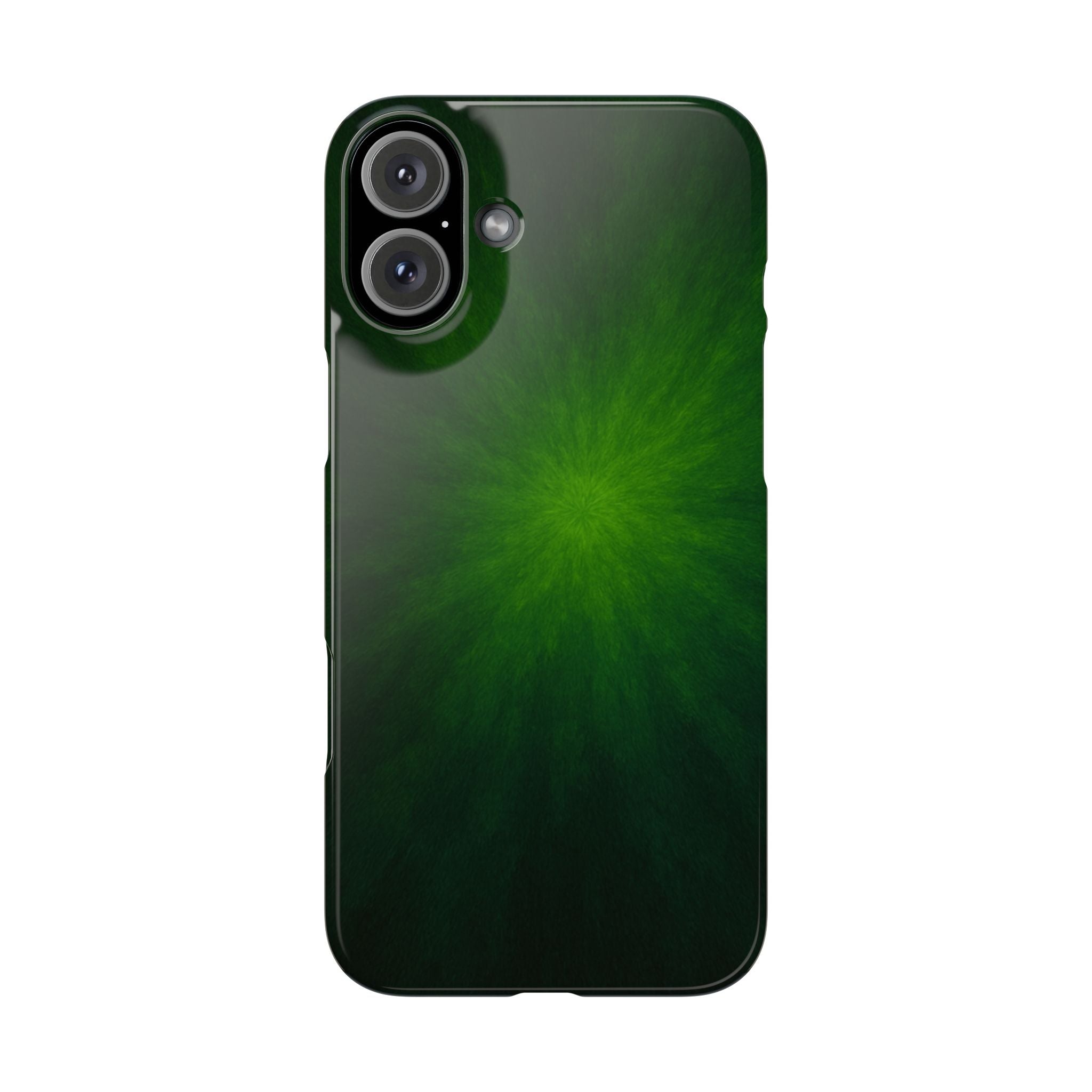 Slim Phone Case — Emerald Burst Gradient Slim Case
