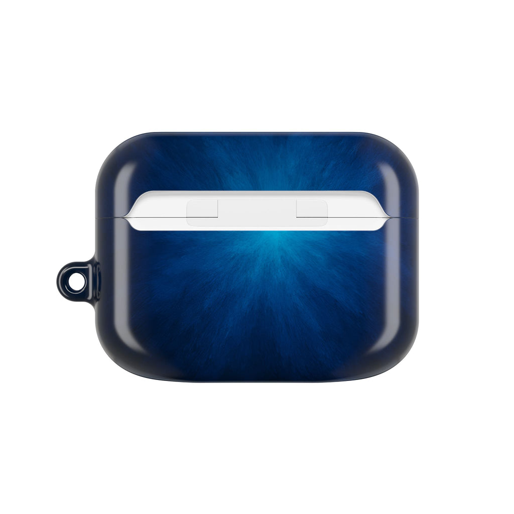 Nebula Blue AirPod Case — Galaxy Burst Protective Case