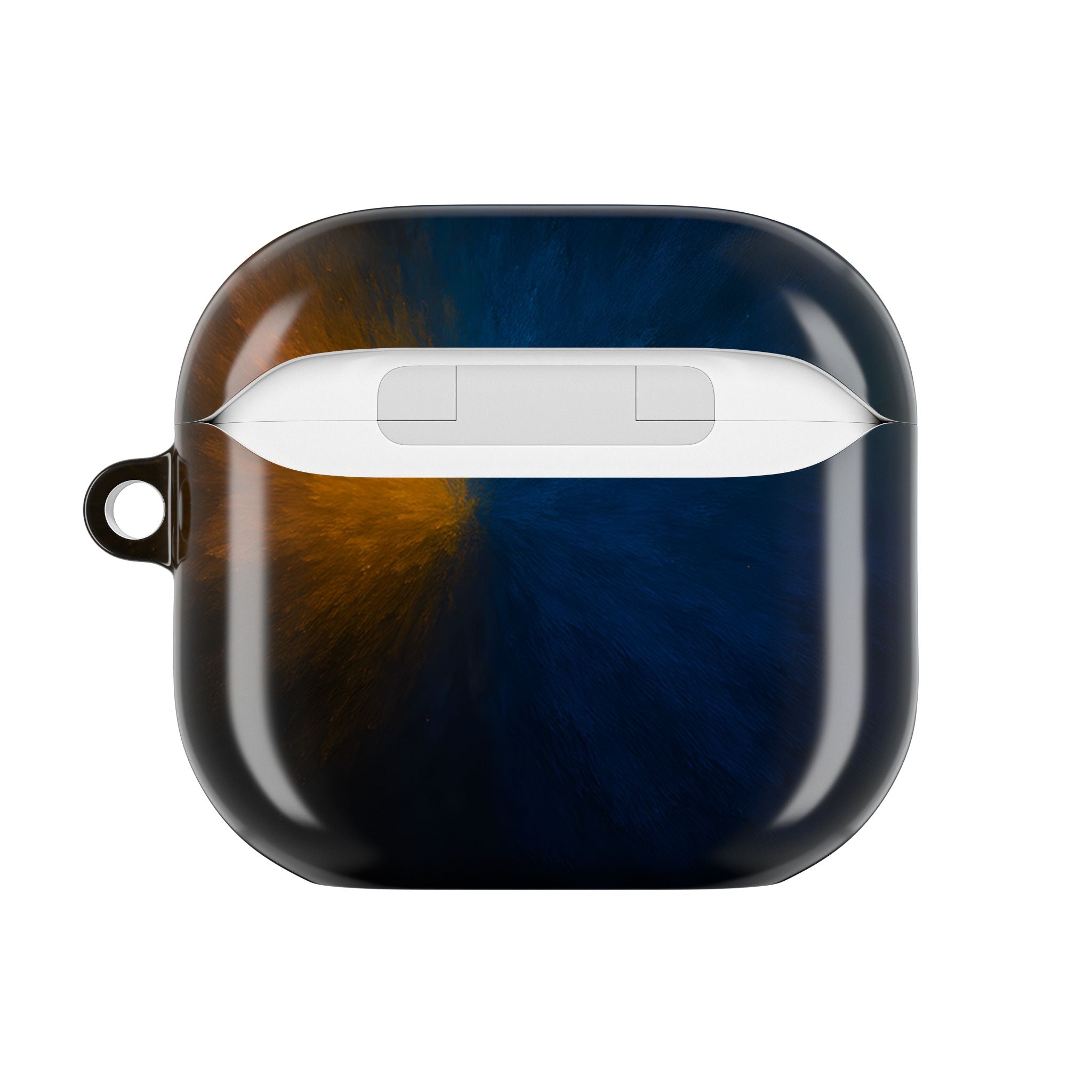AirPod Case — Blue & Orange Nebula Protective Cover
