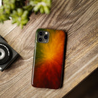 Autumn Burst Slim Phone Case — Fall Color Explosion Phone Cover