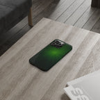 Slim Phone Case — Emerald Burst Gradient Slim Case