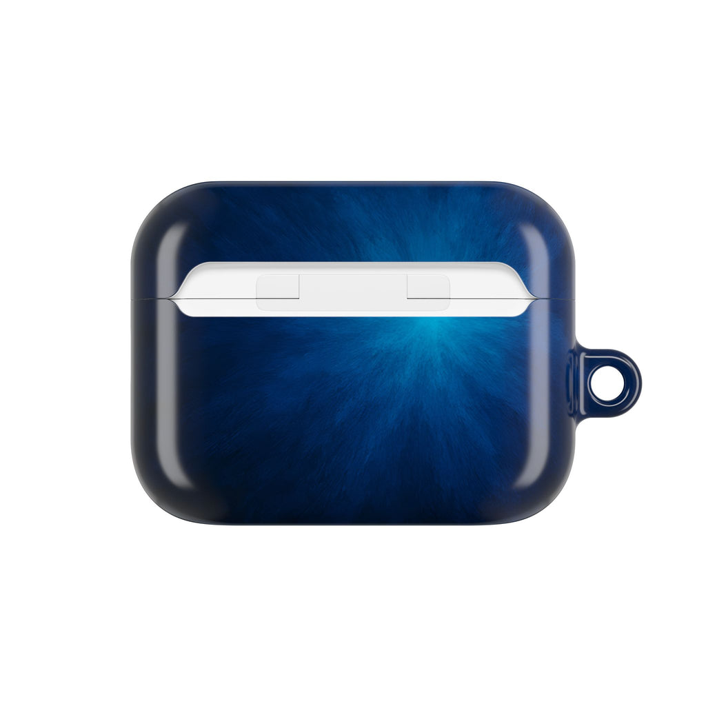 Nebula Blue AirPod Case — Galaxy Burst Protective Case