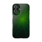 Slim Phone Case — Emerald Burst Gradient Slim Case