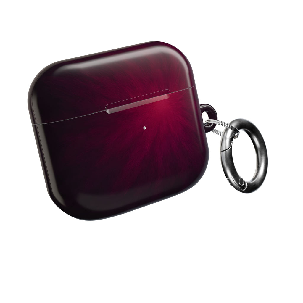 Burgundy Burst AirPod Case