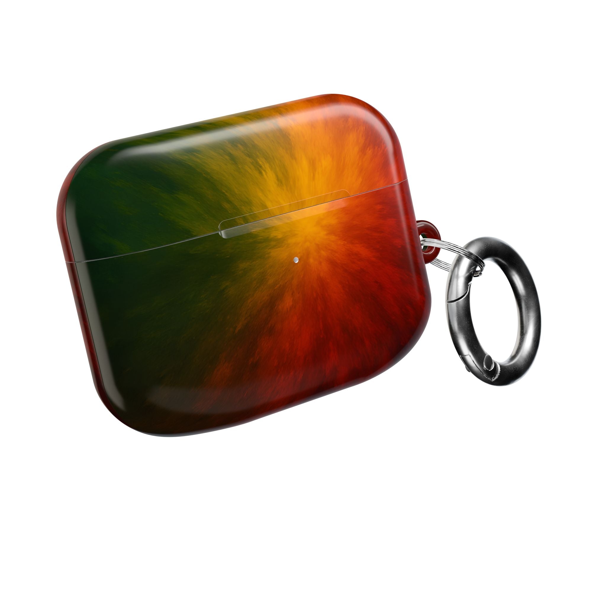 AirPod Case — Red Orange Green Nebula Protective Charging Case