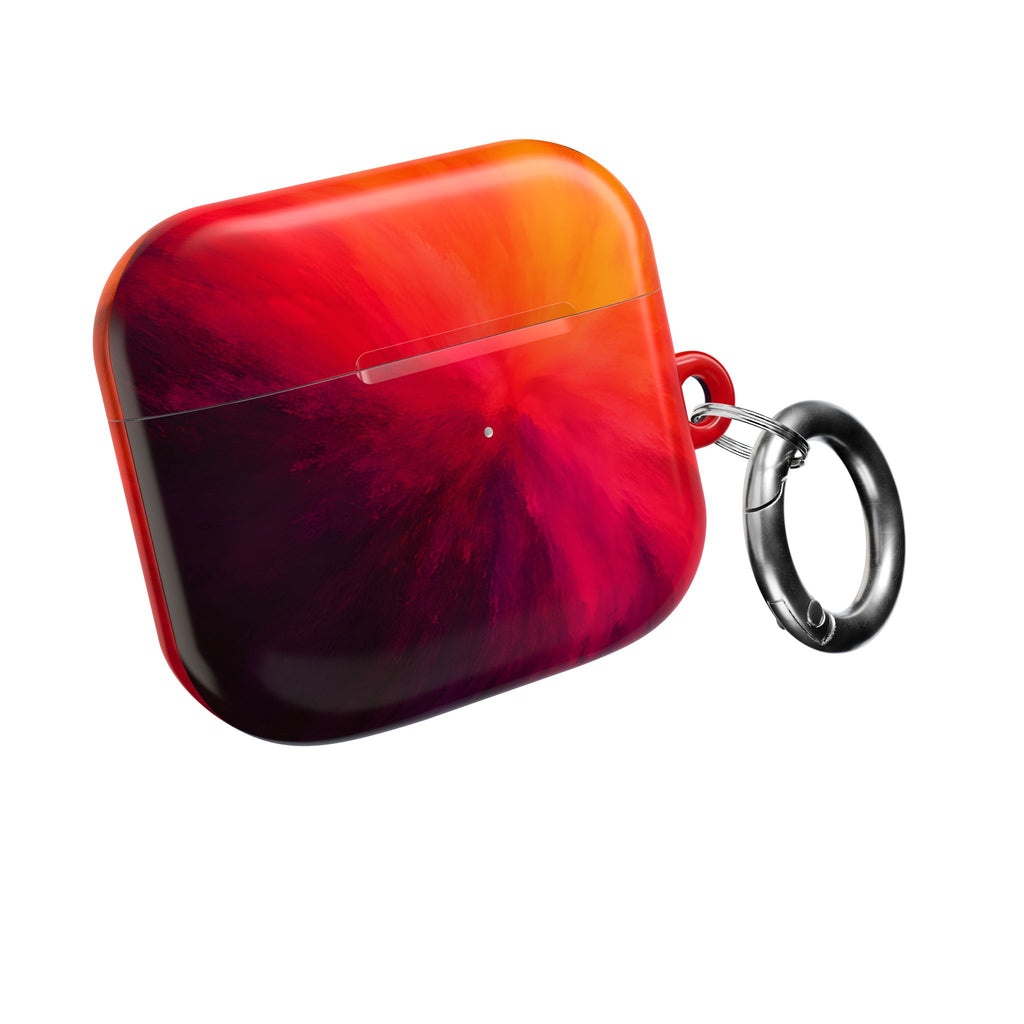 AirPod Case — Red Orange Nebula Protective Cover
