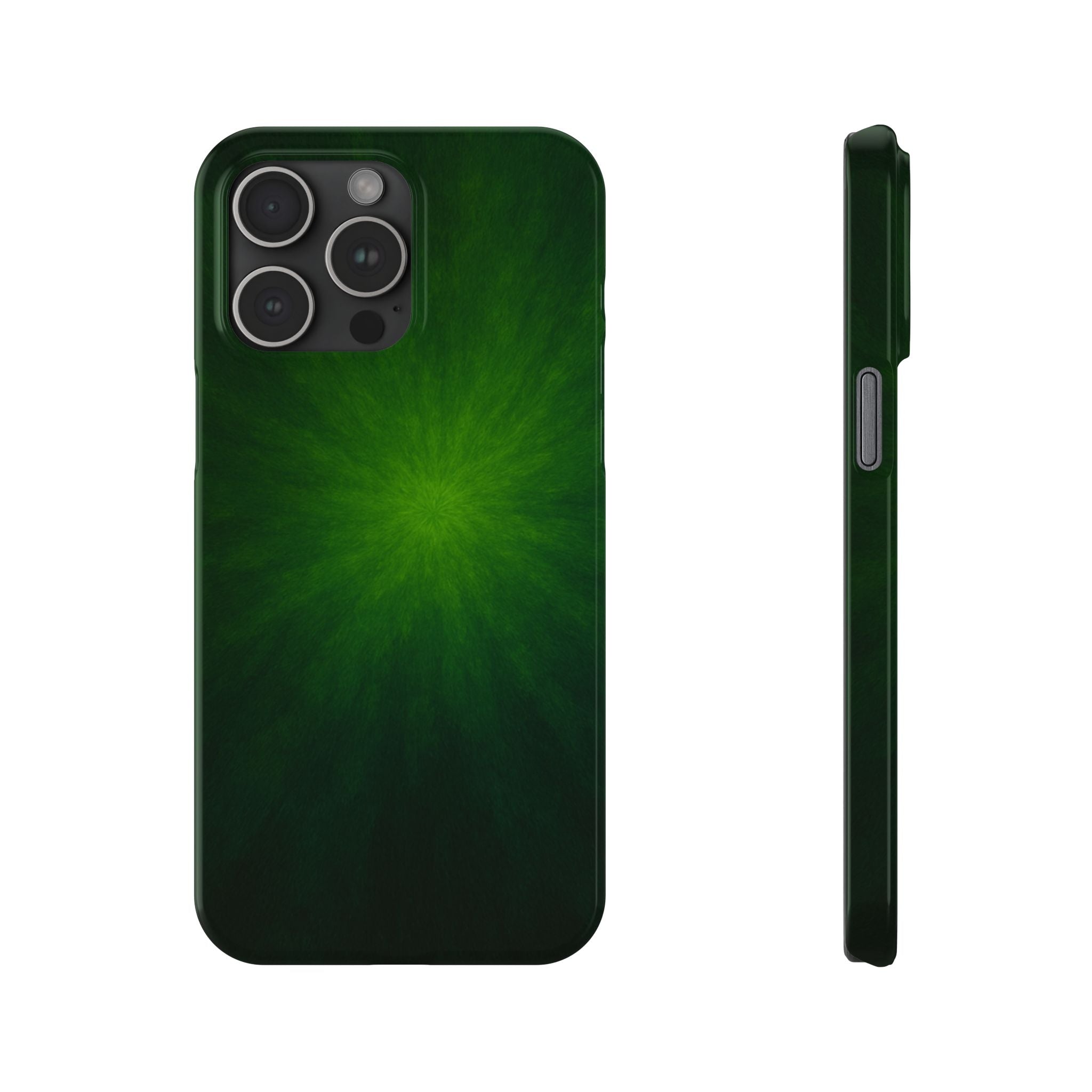 Slim Phone Case — Emerald Burst Gradient Slim Case