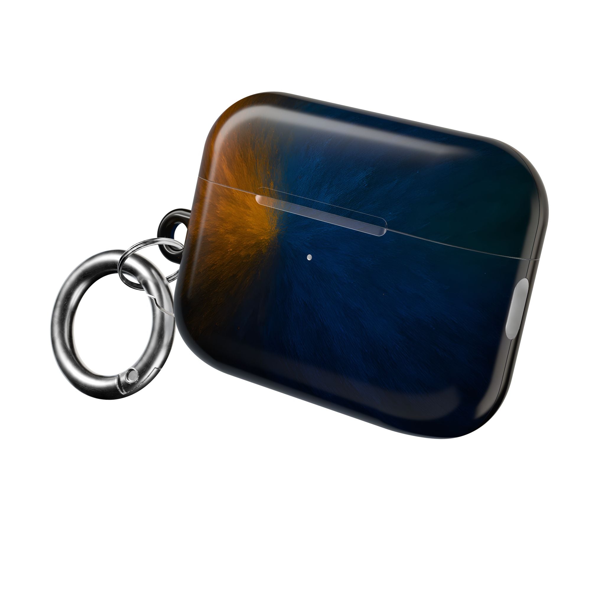AirPod Case — Blue & Orange Nebula Protective Cover