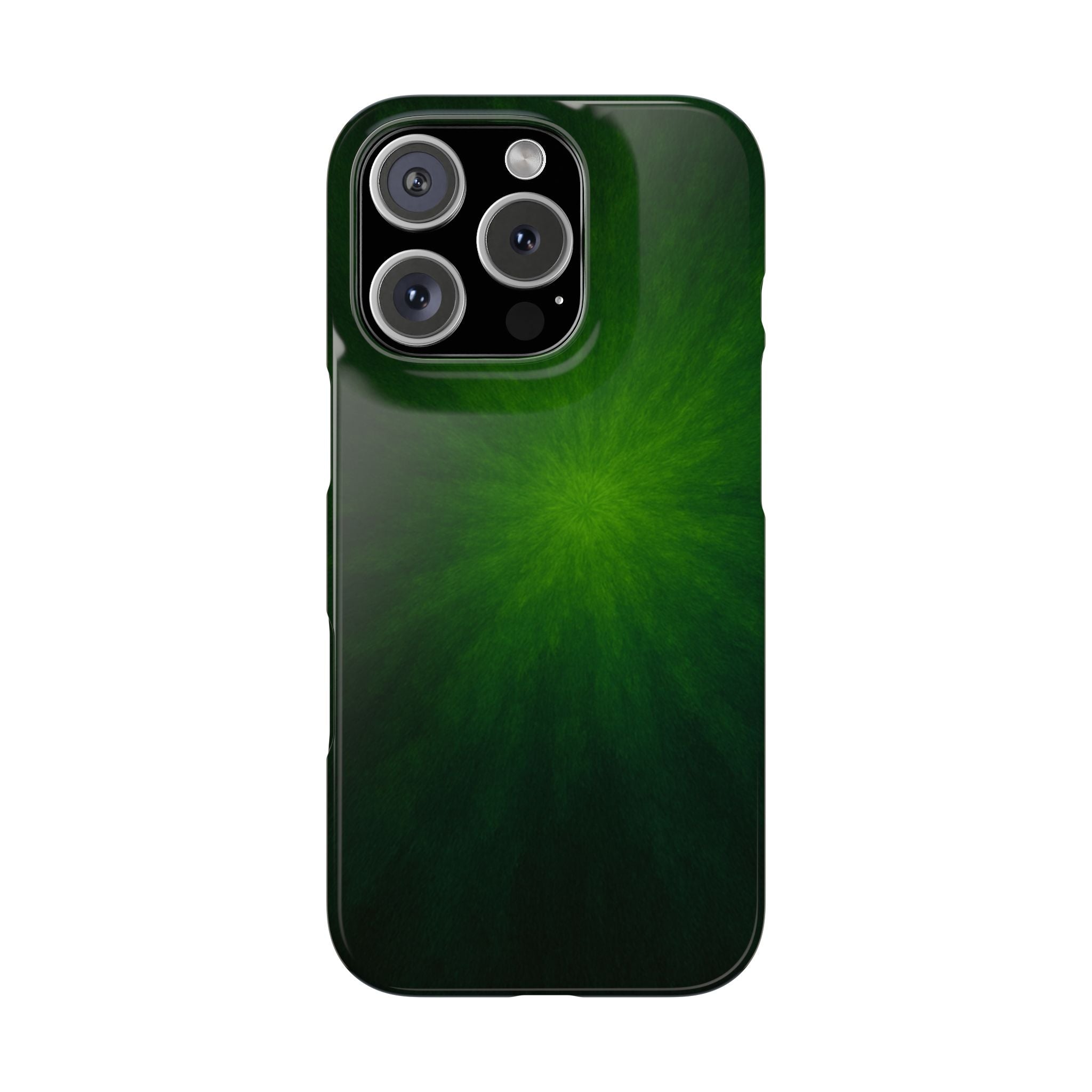 Slim Phone Case — Emerald Burst Gradient Slim Case