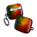AirPod Case — Red Orange Green Nebula Protective Charging Case