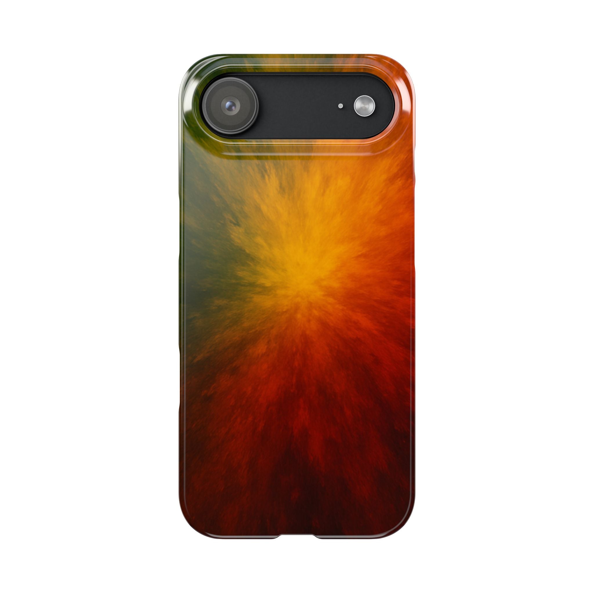 Autumn Burst Slim Phone Case — Fall Color Explosion Phone Cover