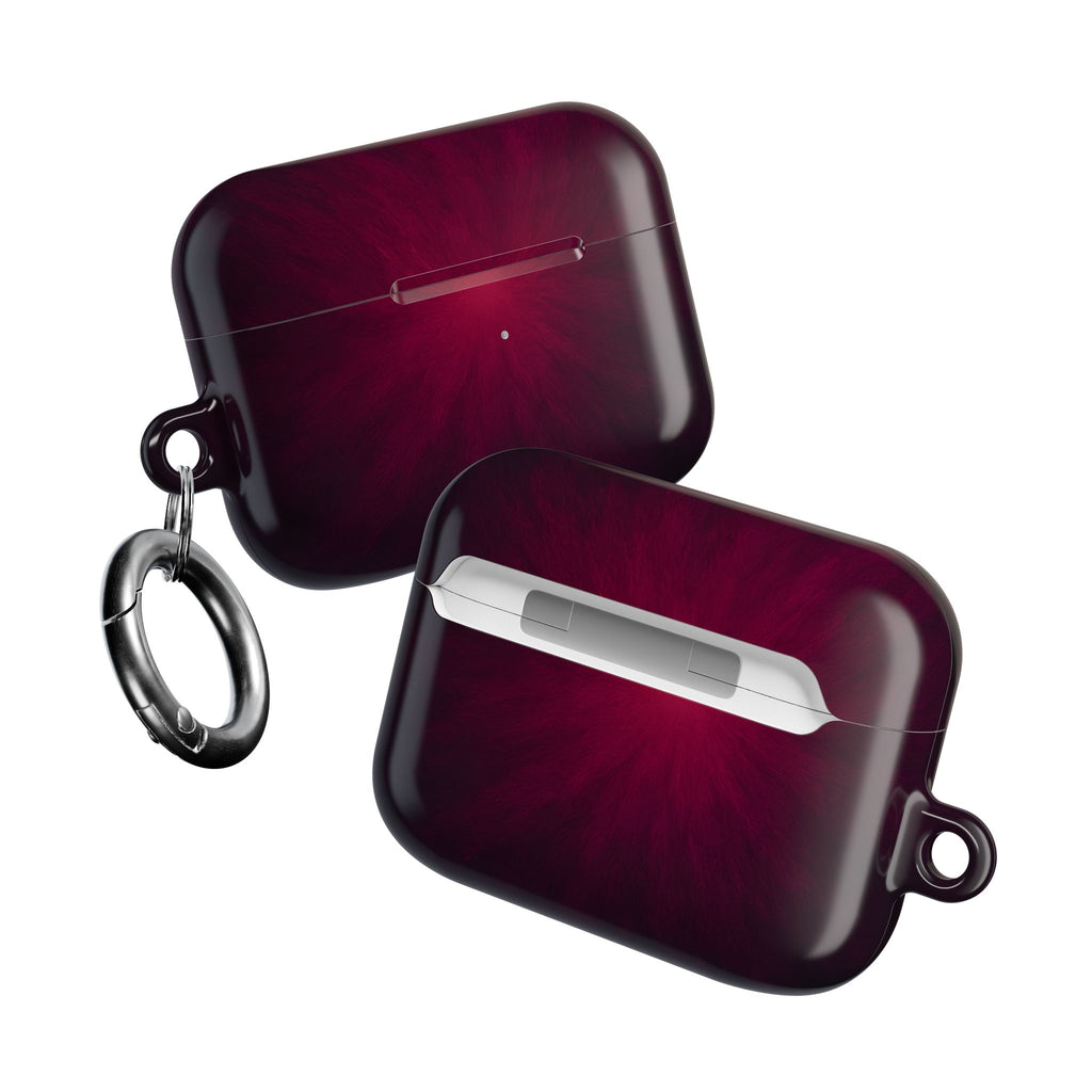 Burgundy Burst AirPod Case