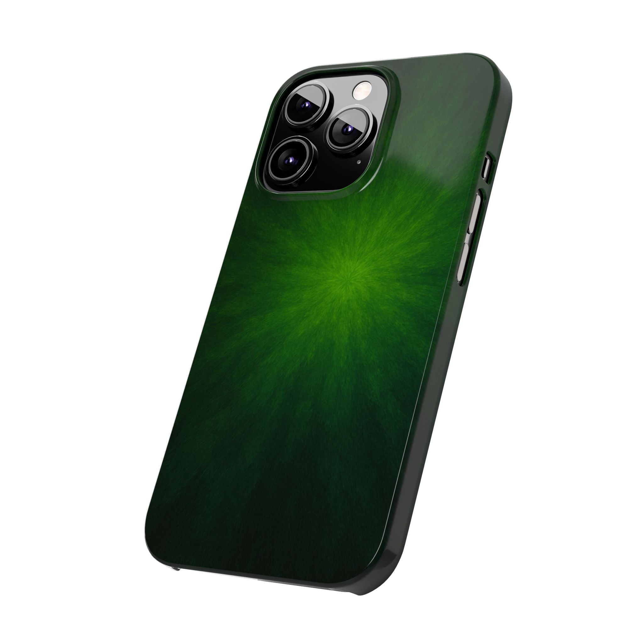 Slim Phone Case — Emerald Burst Gradient Slim Case