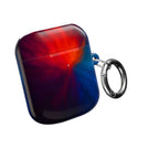 AirPod Case — Vivid Red & Blue Nebula Protective Cover