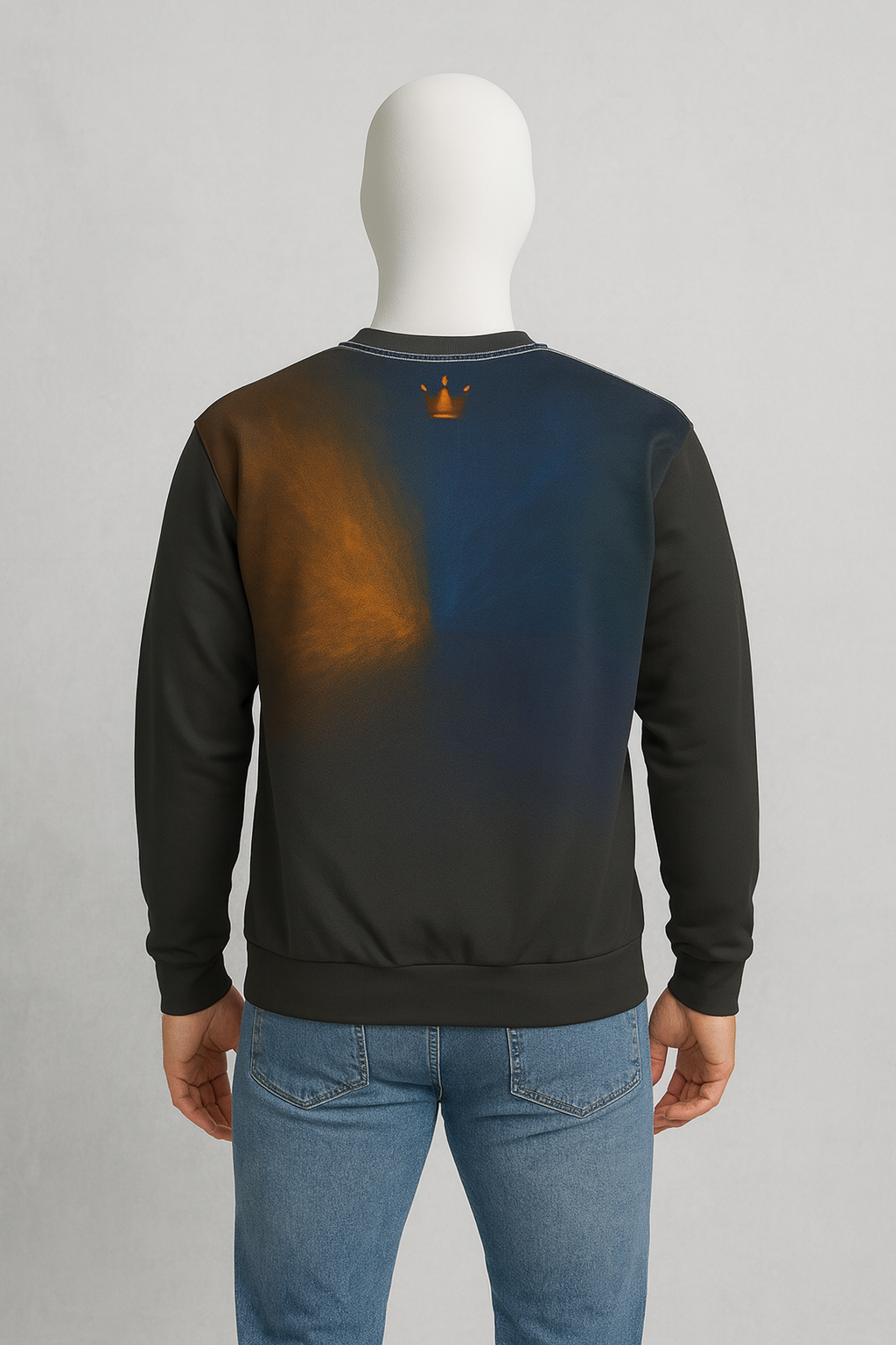 Aurora Glow All-Over Print Sweatshirt