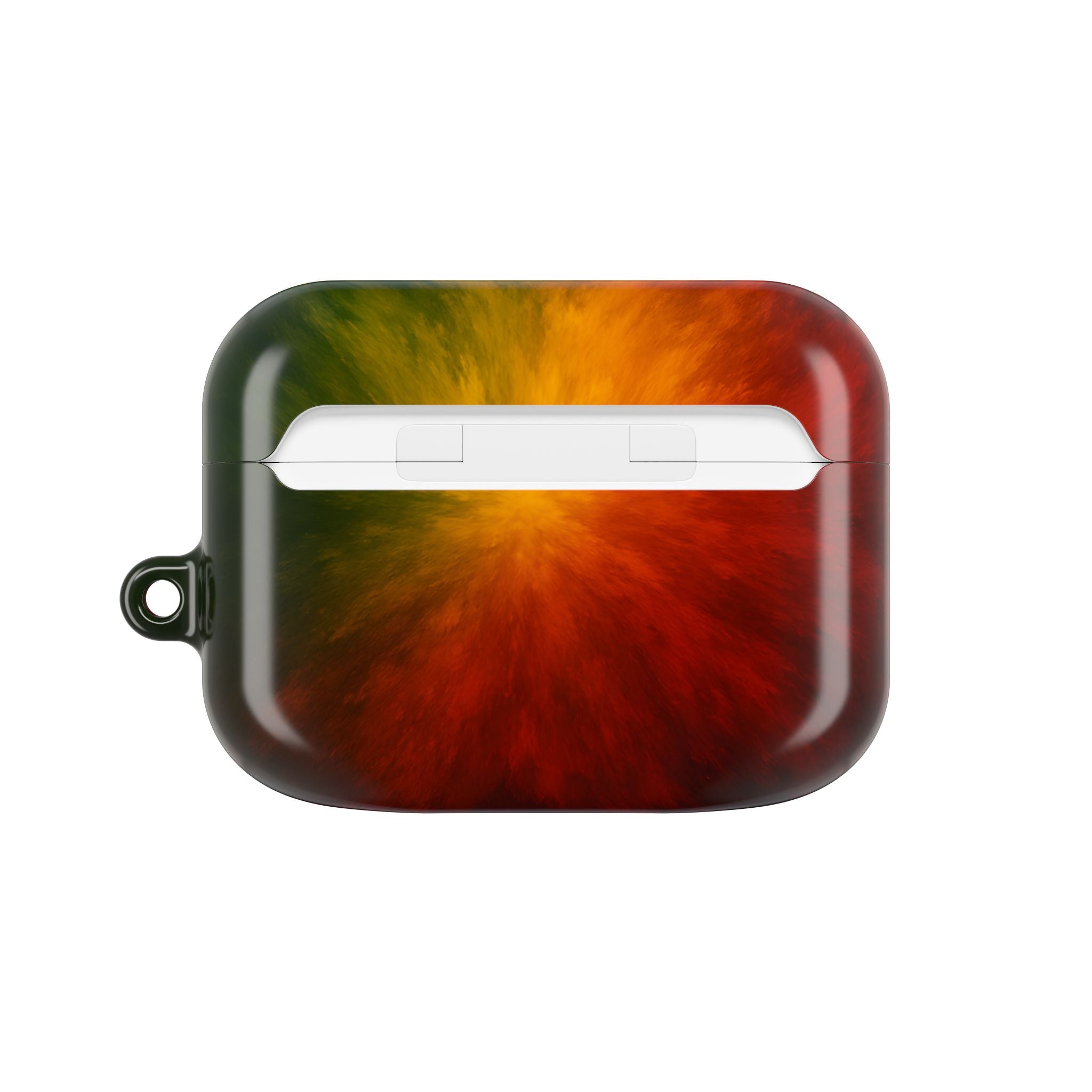 AirPod Case — Red Orange Green Nebula Protective Charging Case
