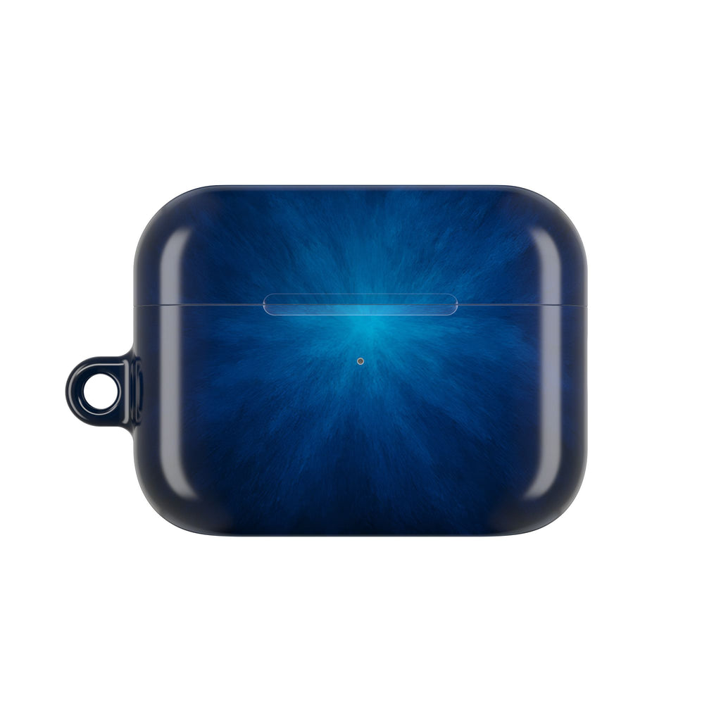 Nebula Blue AirPod Case — Galaxy Burst Protective Case
